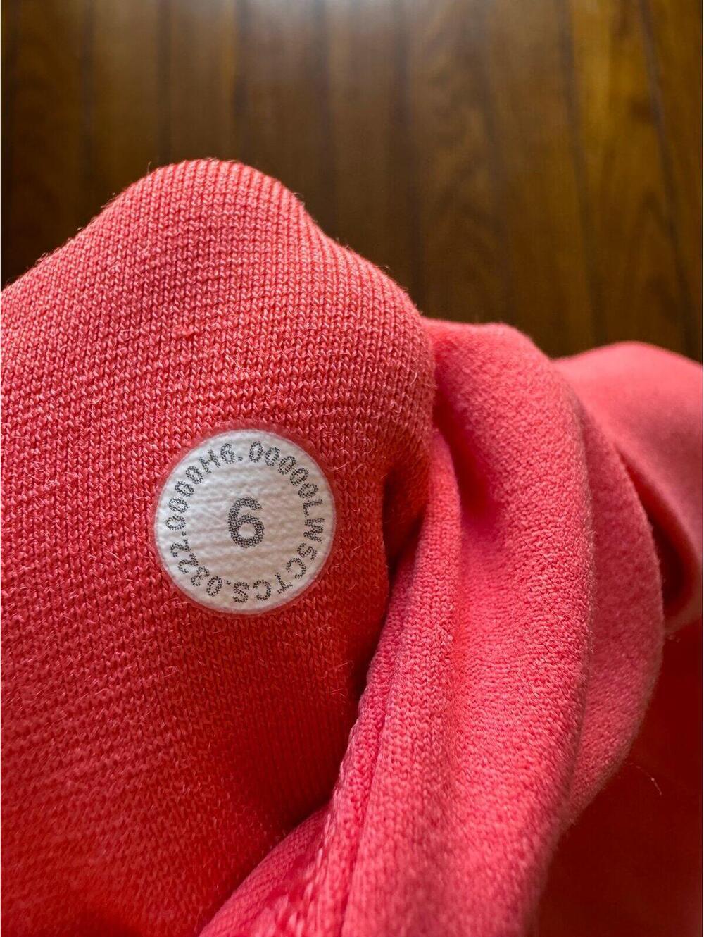 Lululemon Align High Rise 25” Double Lined, Pale Raspberry Size 6 NWT - Picture 7 of 7